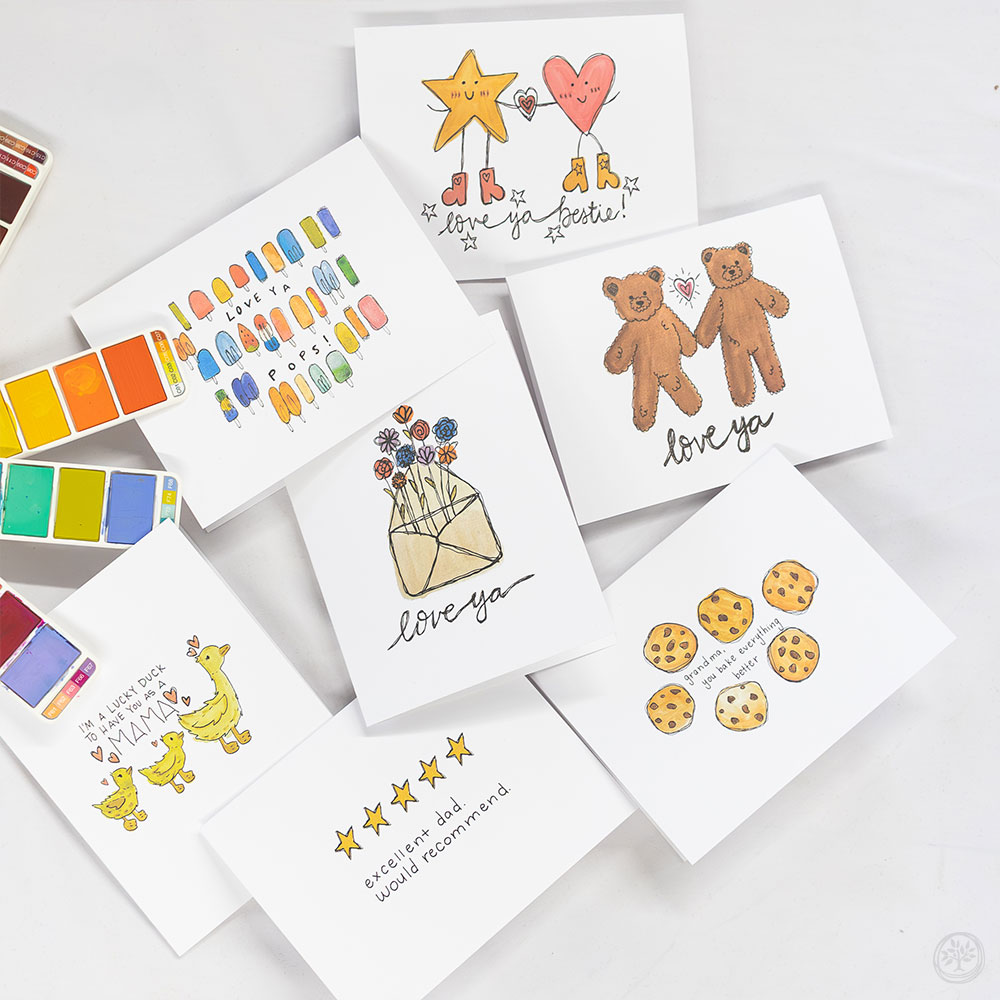 Love Ya Notecard Pack